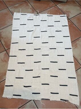 Authentic Malian mudcloth.